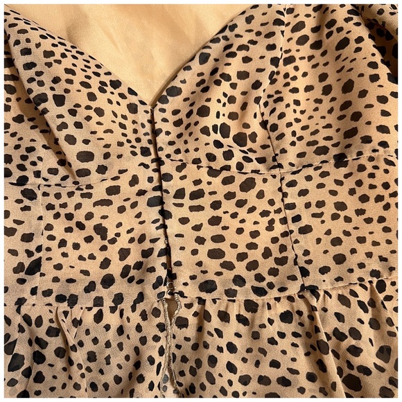 Majorelle Pacific Top in Natural Leopard size xxs - Picture 7 of 10